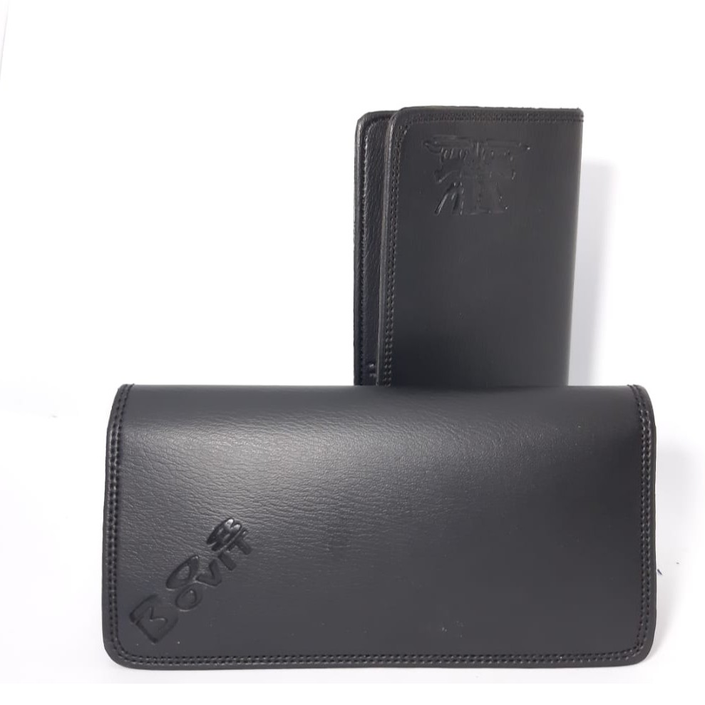 Dompet Kulit PANJANG Pria Best Seller - HITAM