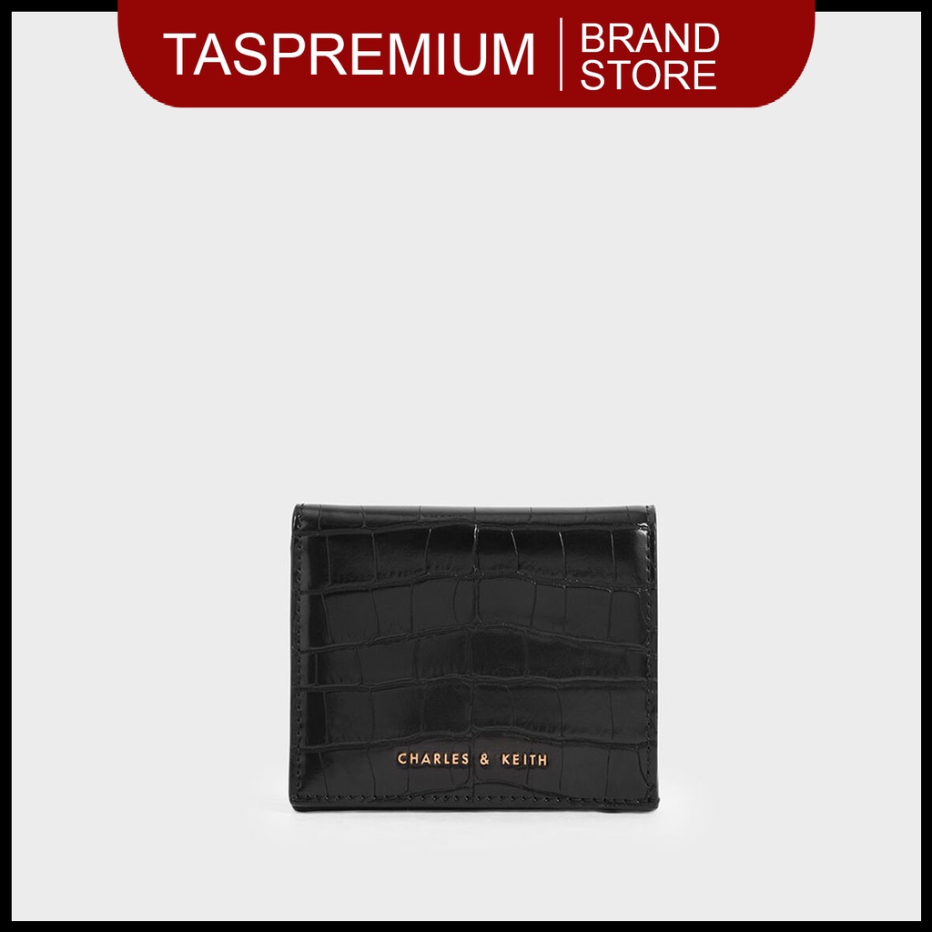 Dompet Wanita / Perempuan Import Lipat Bahan Kulit Synthetic Croco Printed Wallet Premium Pendek Murah Dan Berkualitas By Taspremium Id