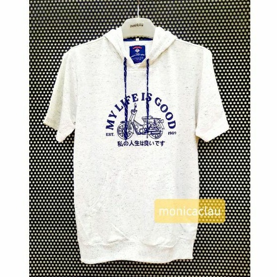 Sweater Outerwear Hoodie Poshboy Top Original Ali print katun fleece