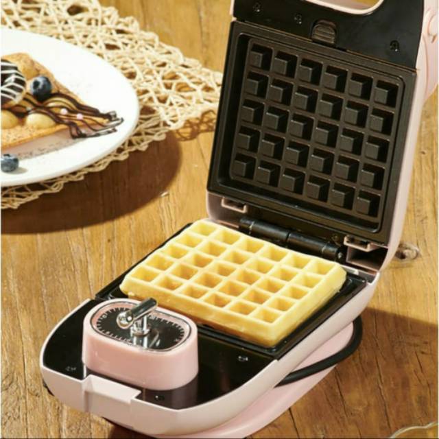 BREAKFAST MAKER PORTABLE ELECTRIC WAFFLE MAKER SANDWICH MAKER