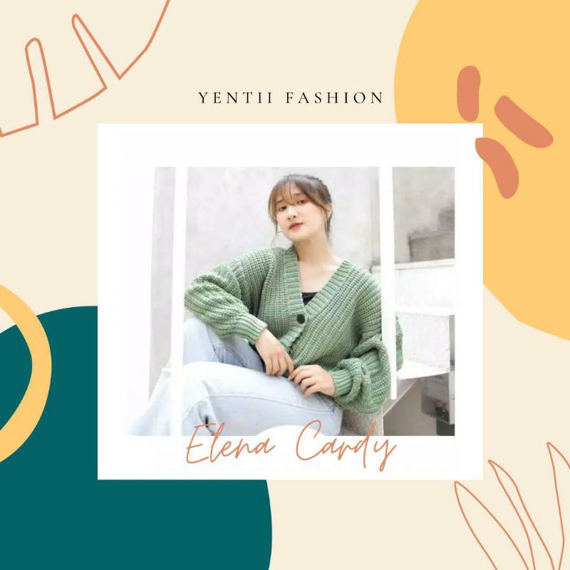 CARDIGAN CROP / CROP KACING / ELLENA BASIC OUTWEAR (7 GET) / MIDI KARDIGAN /RAJUT PREMIUM / BASIC outer