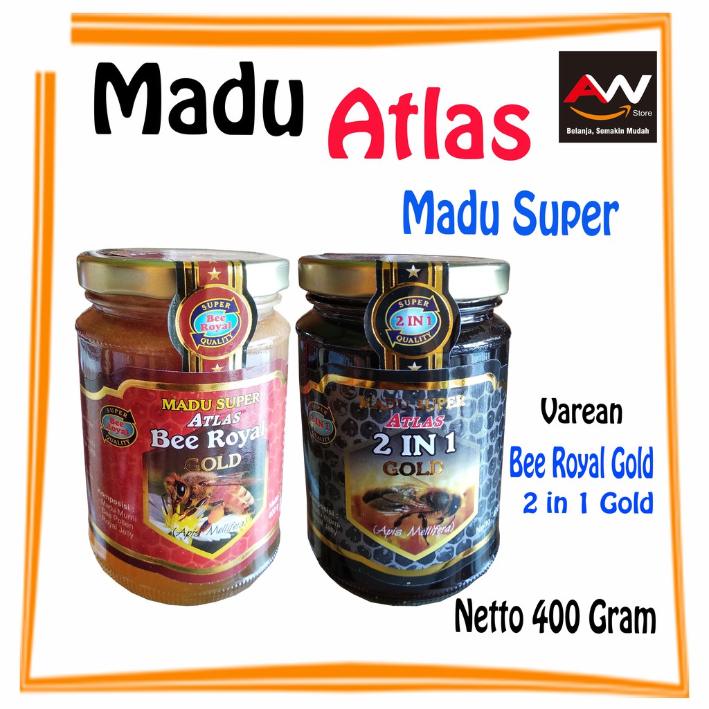 

Madu Atlas Super Gold Royal Jelly Diabetes
