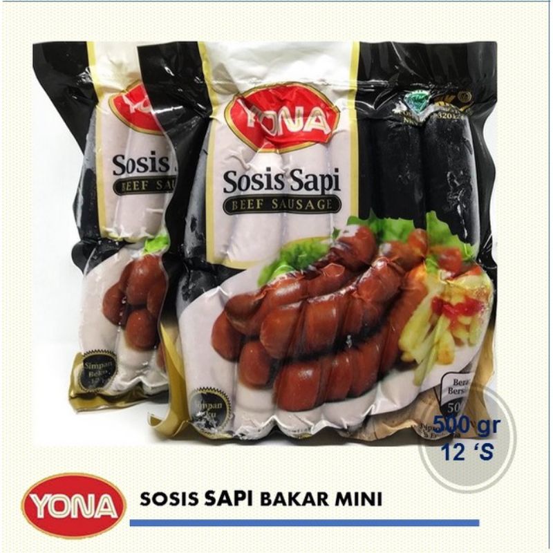 

Yona Sosis Sapi Mini 12pcs