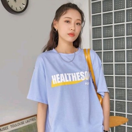 HEALTHESOUL T SHIRT KOREAN | KAOS OVERSIZE Crbn_cloth