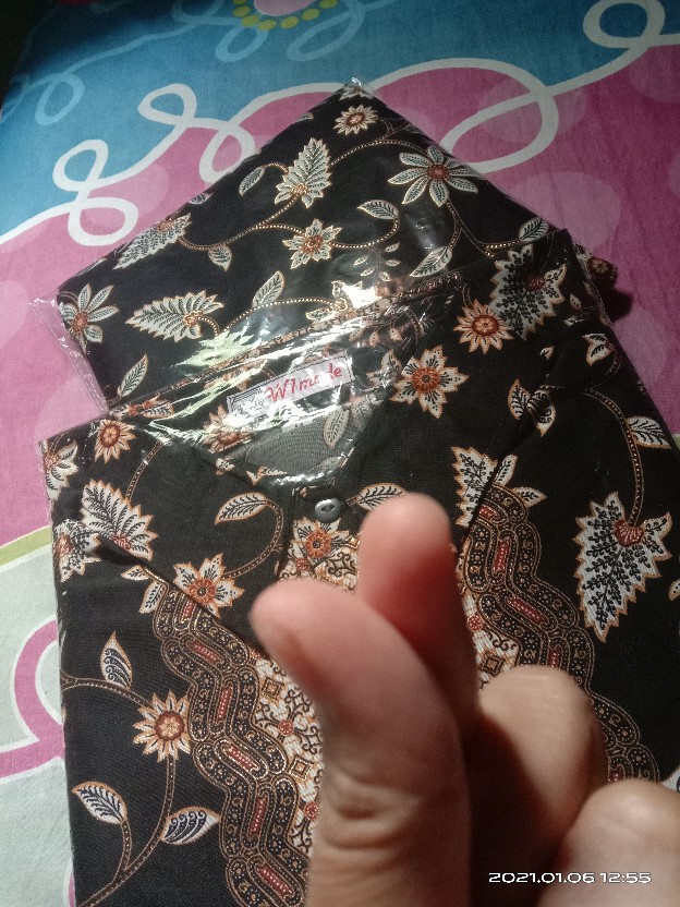 Kemeja Batik Size M L Xl