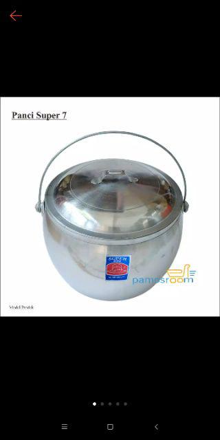 Pamosroom Castrol Panci Penanak Nasi Liwet 18cm No 7