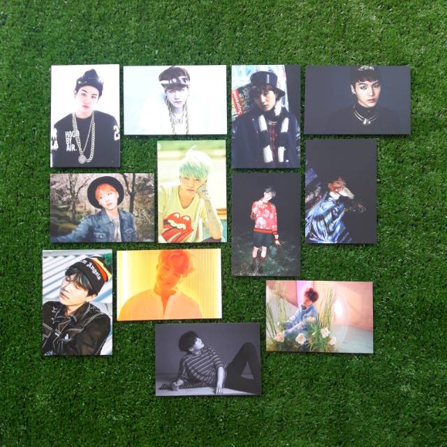 [READY STOCK] SUGA SET POSTCARD ARMYPEDIA