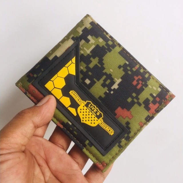 dompet lipat motif loreng tempel karet #dompet #dompetlipat #dompetpria #dompetremaja #dompetcowok