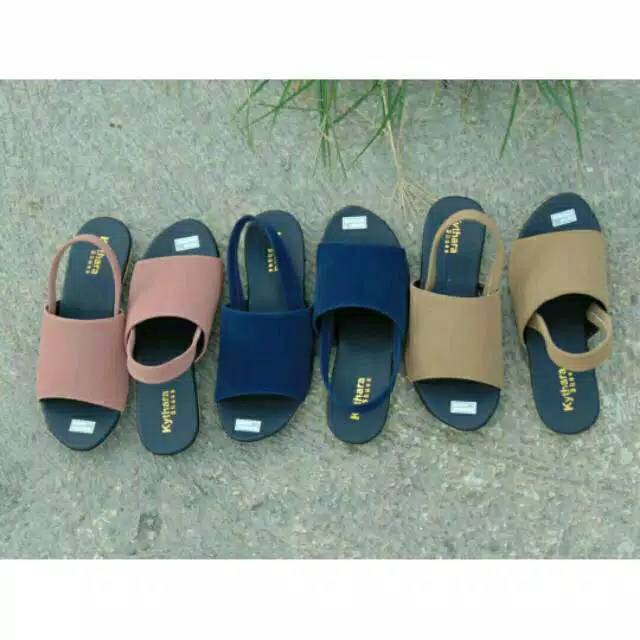 Sendal wanita flip_flop tali belakang
