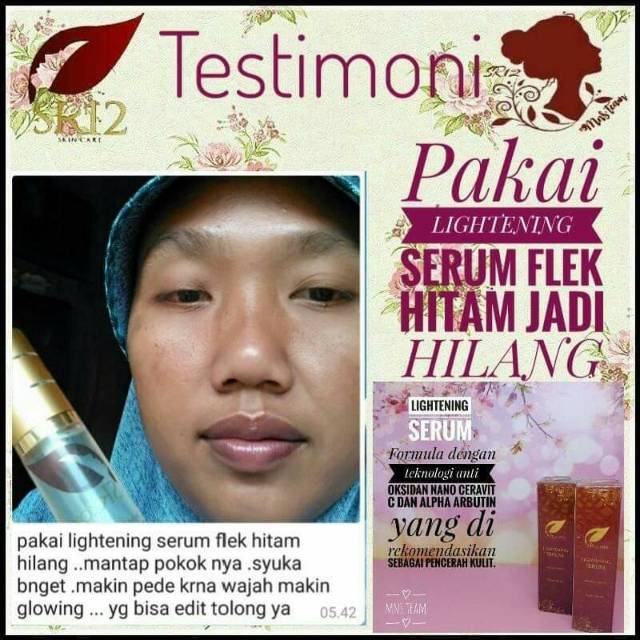 Serum SR12 | Krasny Serum SR12 &amp; Lightening Serum SR12 | Serum Wajah SR12 Skincare | Pembersih Wajah