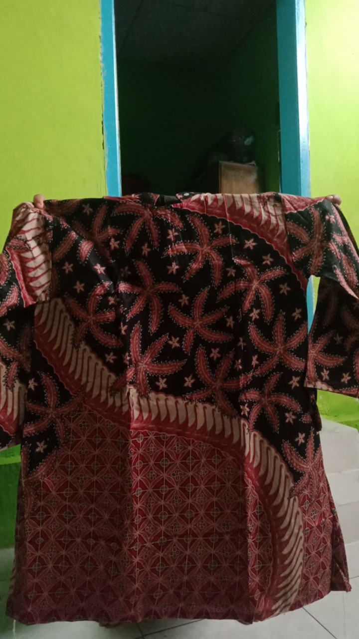 Tunik Batik Shibori Jumputan Terbariu Size S_3l /hrb026 Yelbor