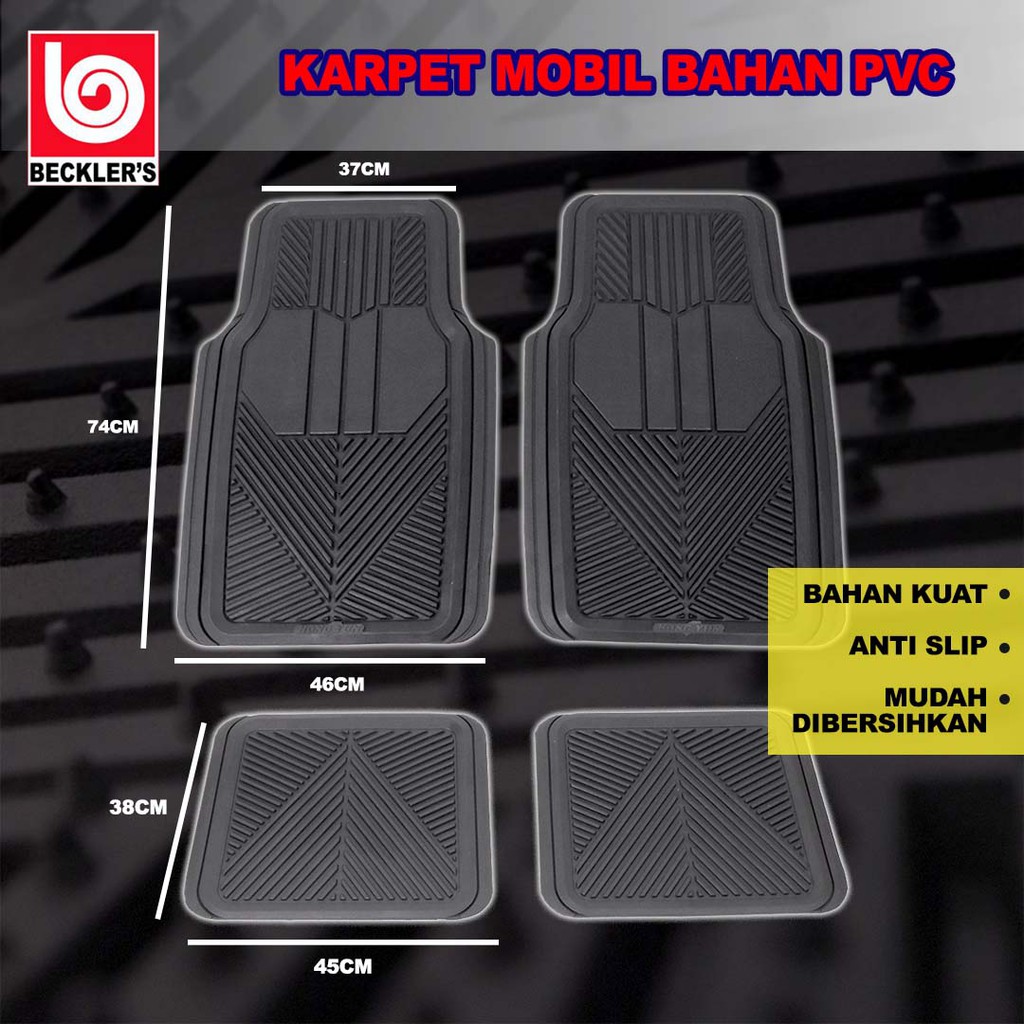 Karpet Mobil Mie Bihun Universal / Umum ( Semua mobil bisa) Non bagasi - 4 Warna