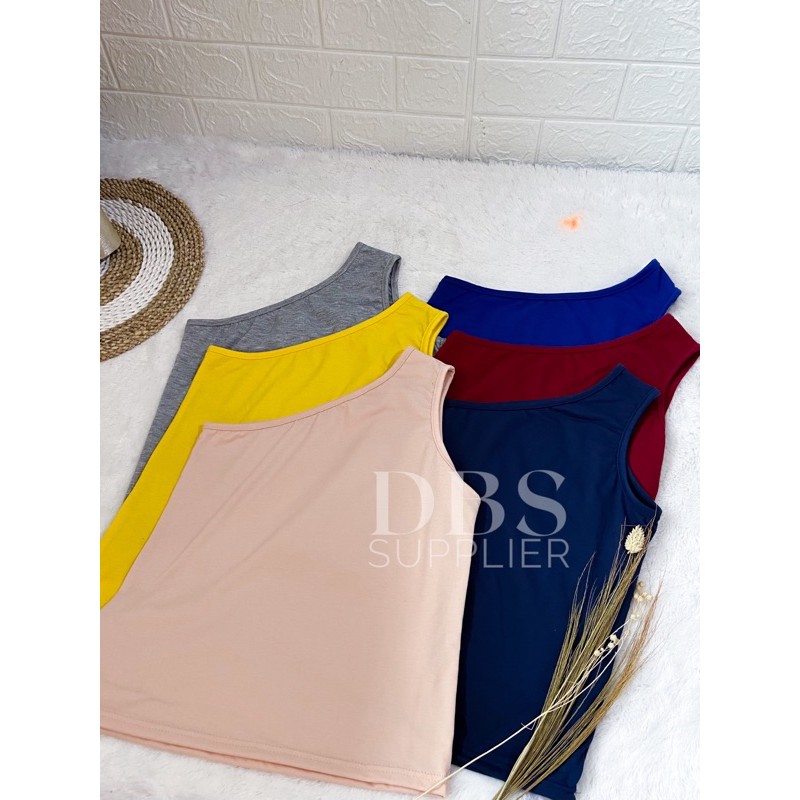 DARBOSS - MIUKI TARZAN TOP (DA) cuci gudang crop top singlet blouse wanita kaos murah lengan pendek