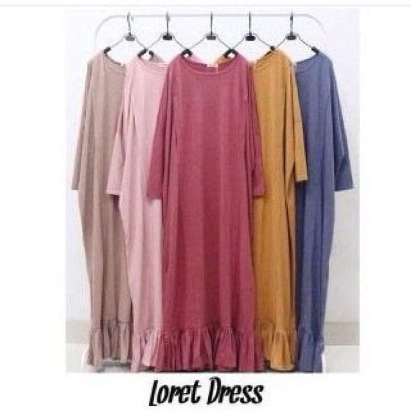 Fixpose Preloved Loret dress merah