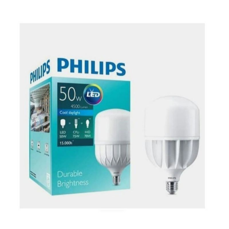 Philips Lampu Tabung LED 30W 50W 40W Putih Jumbo PROMO 30 watt 40 watt 50 watt