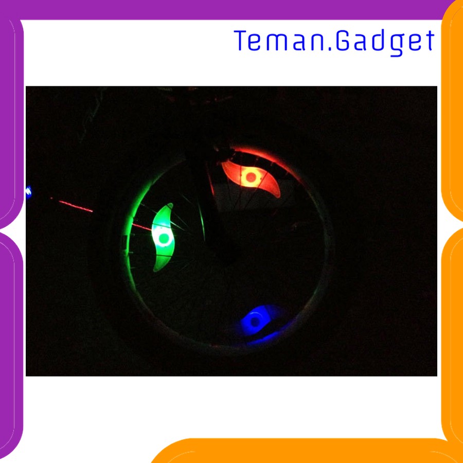 TG-IB231 DACHELUN LAMPU BAN SEPEDA COLORFUL LED BICYCLE WHEEL LIGHT 1PCS DC-889
