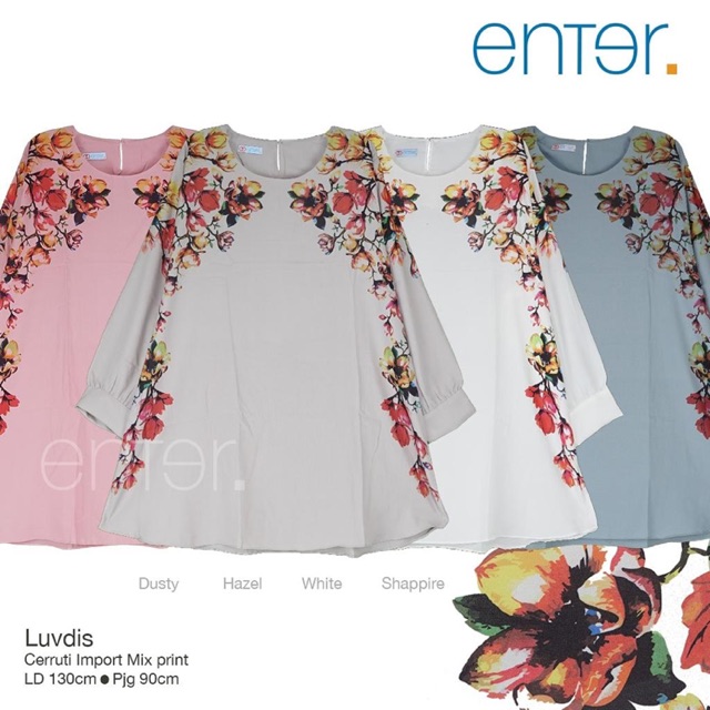 Luvdjs tunik blouse jumbo big size