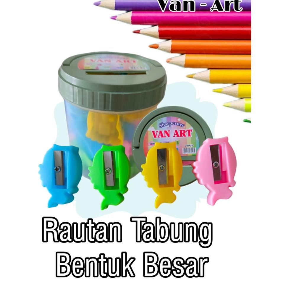 

(B8F4) ☆ (Harga Tertera Untuk 1Tabung Isi 24 pcs) RAUTAN TABUNG BESAR //Lagi@on@diskon