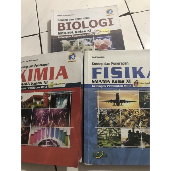 

Bailmu Kelas XI 11 SMA/MA Biologi Fisika Kimia