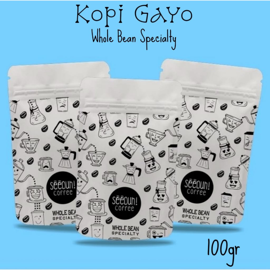 

Kopi Gayo Specialty Finest 100gr Biji / Bubuk Seeduh Coffee