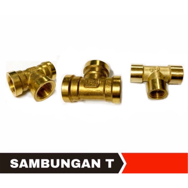 Sambungan T Tee Pipa 38