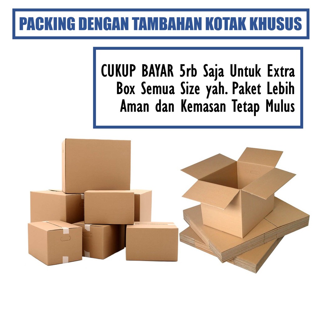 

Tambah Kotak / Extra Box Untuk Packing