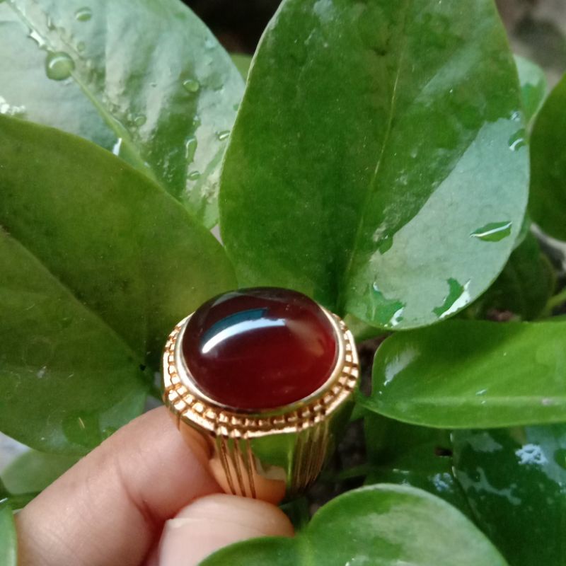 CINCIN BATU GETAH KATILAYU NATURAL KUALITAS SUPER