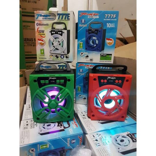 Speaker Teckyo Super ngebas Bluetooth USB FM Fortable 777E GMC murah meriah