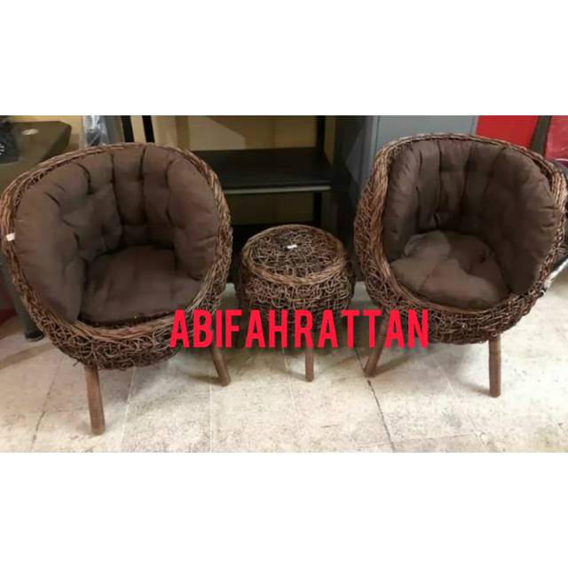 Kursi Teras Brekele Set Jok Full Sandaran