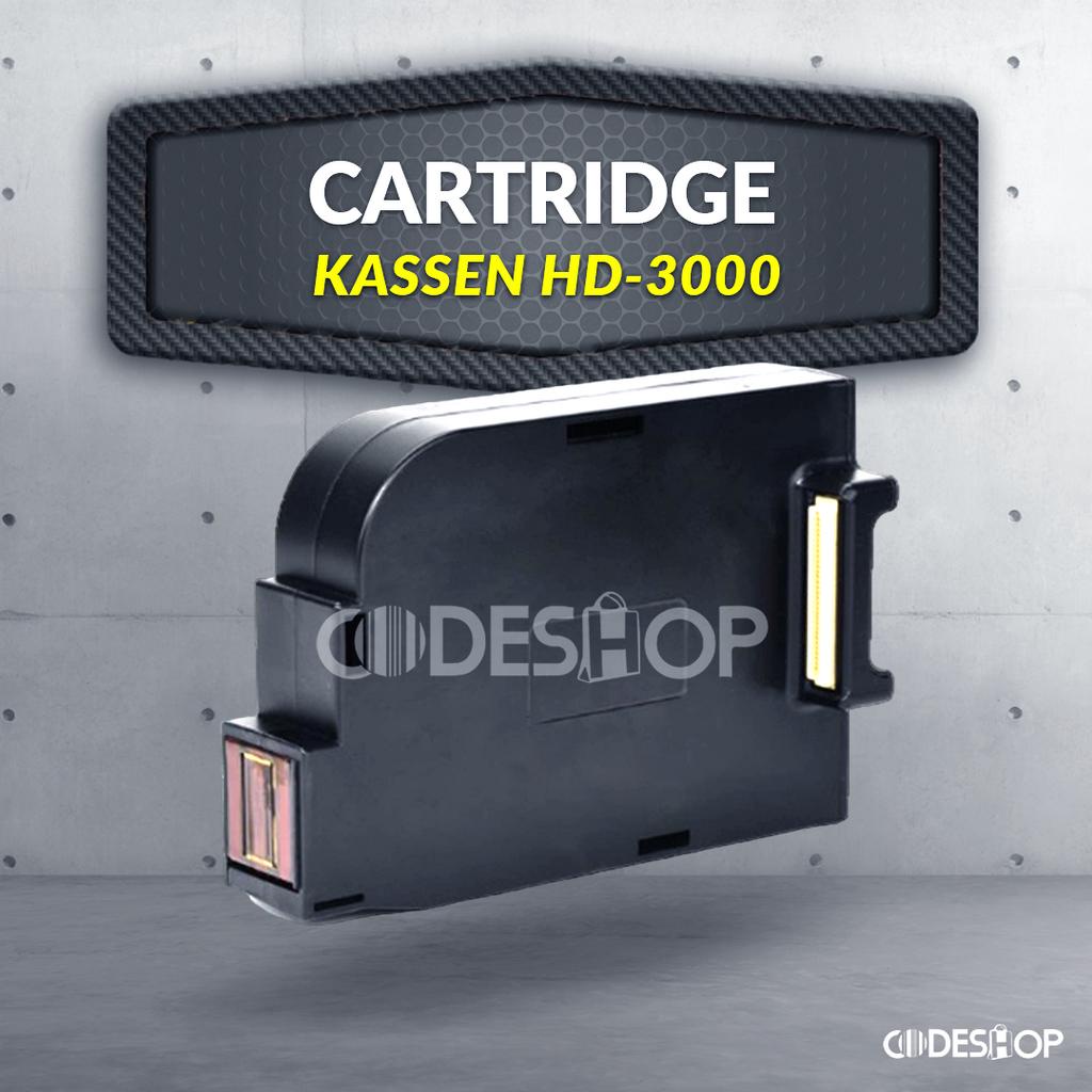 Cartridge Kassen HD3000 HD-3000 Tinta Inkjet Black Hitam HK-300 HK300