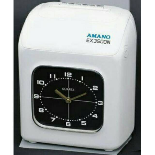 PAKET AMANO EX-3500N +Rak Kartu isi 50+Kartu-Mesin Absen / Absensi