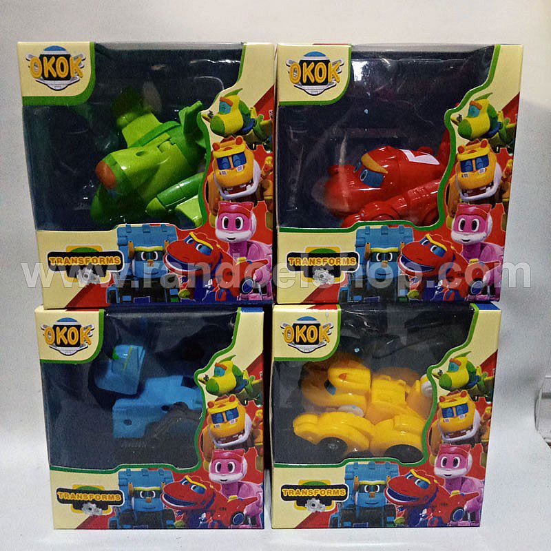 ROBOT DINO OKOK TRANSFORMS SUPER POWS