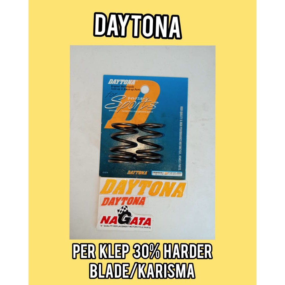 PER KLEP DAYTONA HONDA KARISMA X125.BLADE JAPAN