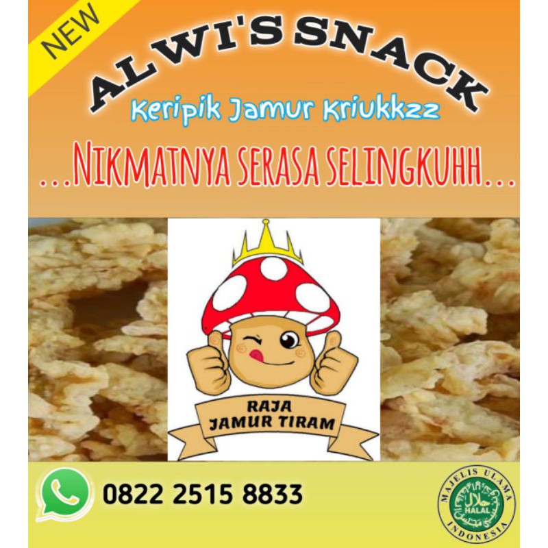 

Keripik Jamur Kriukzzz