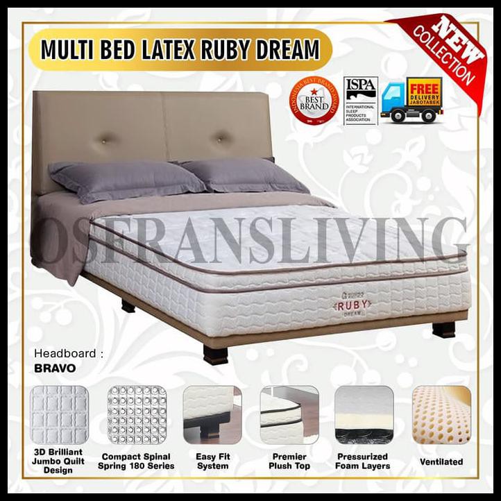 Guhdo Multibed Latex Ruby Dream - 160X200 - Fullset Bravo Style