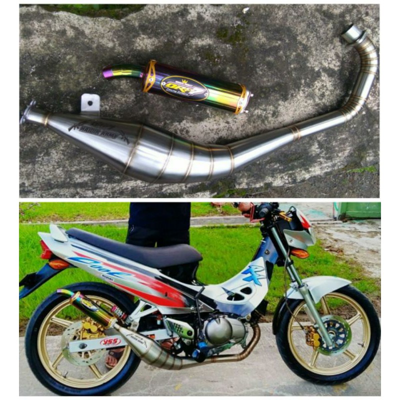 KNALPOT RK COOL STAINLES ORP7 RACING EXHAUST PURBALINGGA