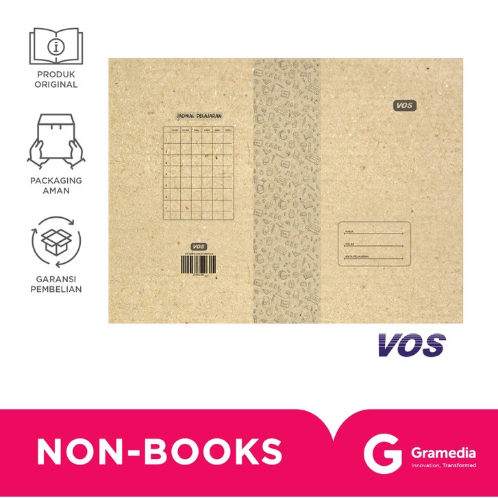 

Vos Sampul Coklat B5/10