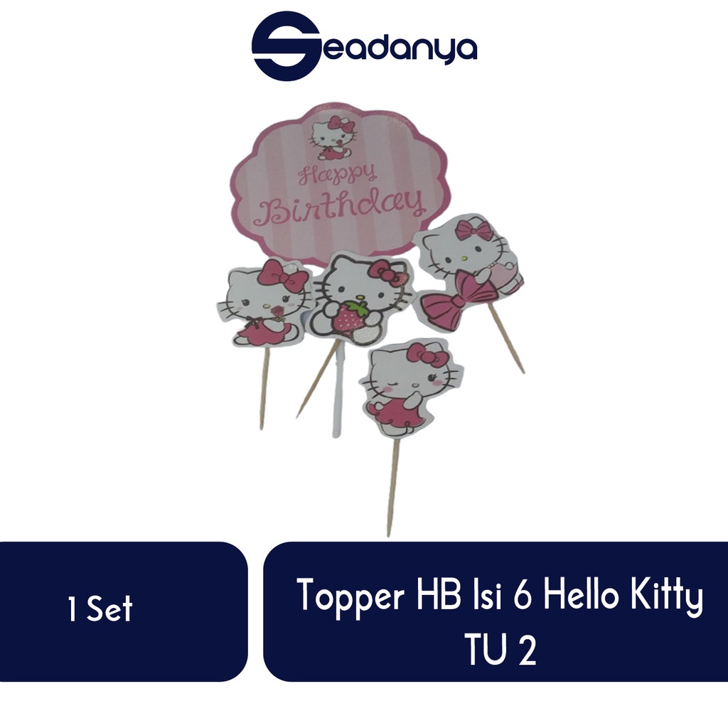 

Topper HB Isi 6 Hello Kitty TU 2/Topper Hello Kitty/Aksesoris Kue Ulang Tahun/Aksesoris Cake/Aksesoris/Hiasan Kue Ulang Tahun/Hiasan Cake