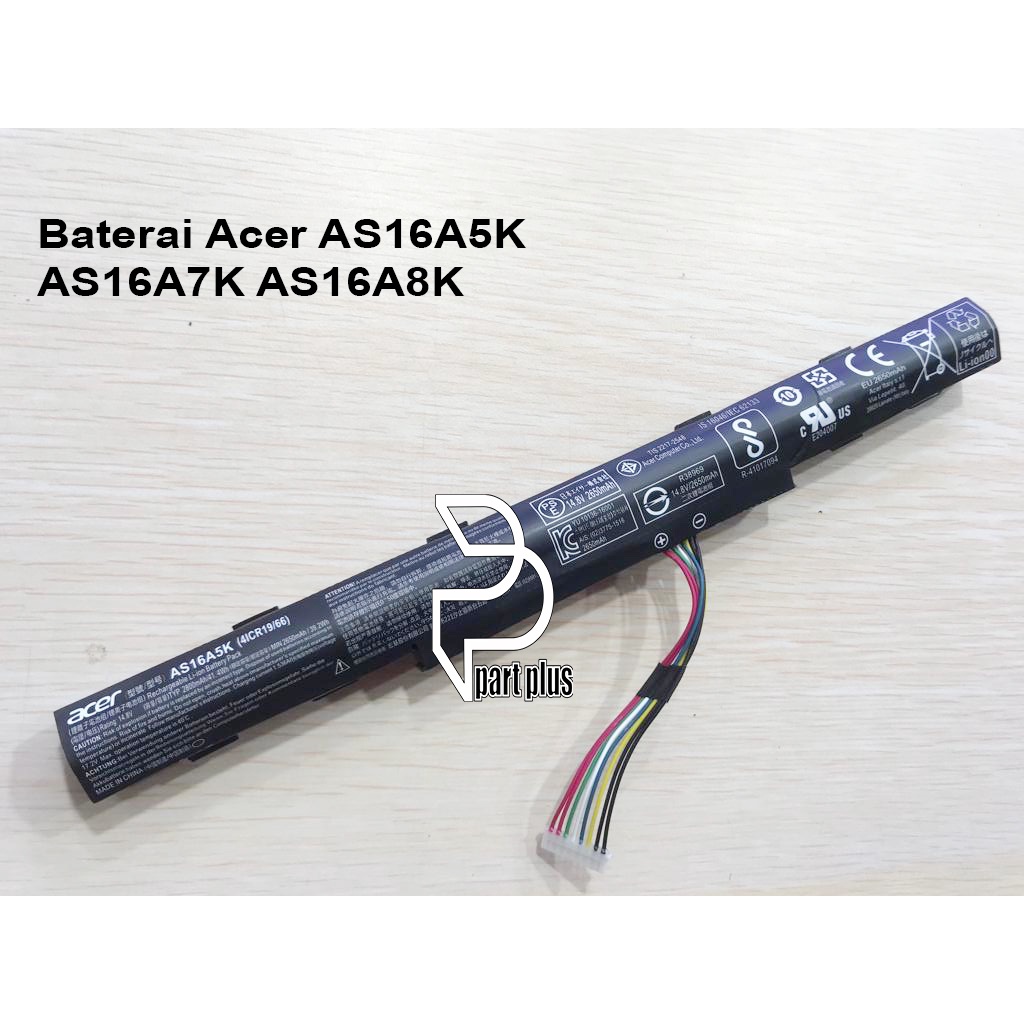 Batre Baterai Laptop Acer E5-475 E5-575 E5-475G E5-533 E5-553G E5-774 AS16