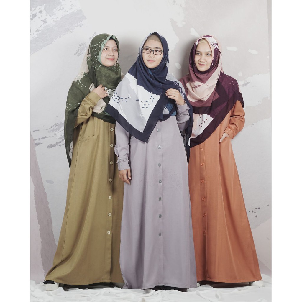  Gamis Nutty Hijab Alila Shopee Indonesia