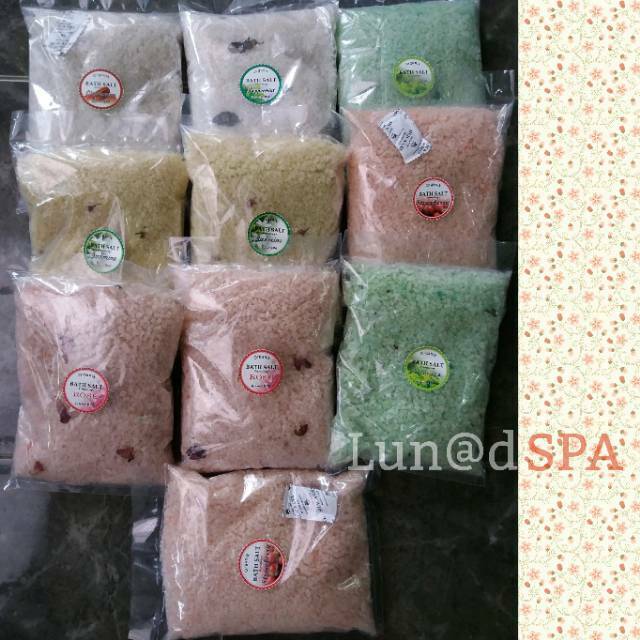 BATH SALT ( GARAM MANDI SPA) KILOAN , Bathsalt