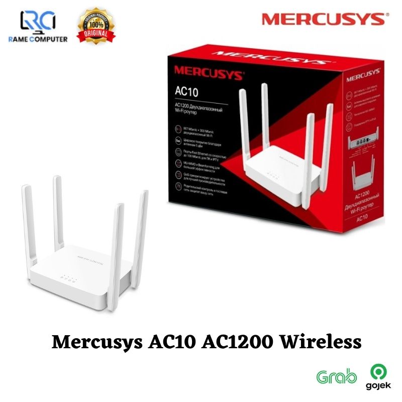 Mercusys AC10 AC1200 Wireless Dual Band Router