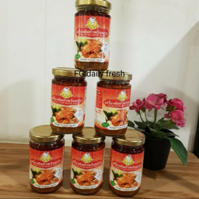 

Ready- Tomyam Paste Thaiboy / Bumbu Tomyum Paste Thailand Gluten Free - 500Gr