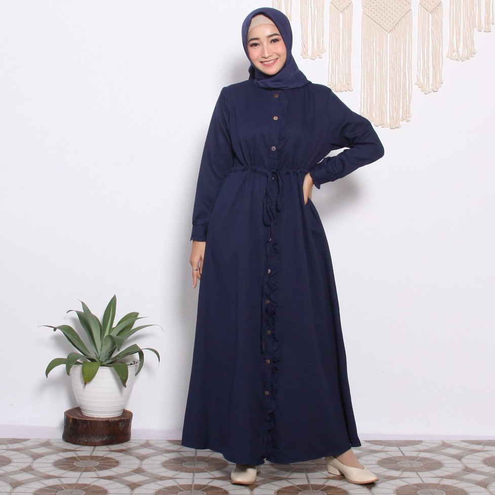 Dress Muslim Kirana DG-10 - Baju Gamis Wanita - Gamis Wanita Terbaru