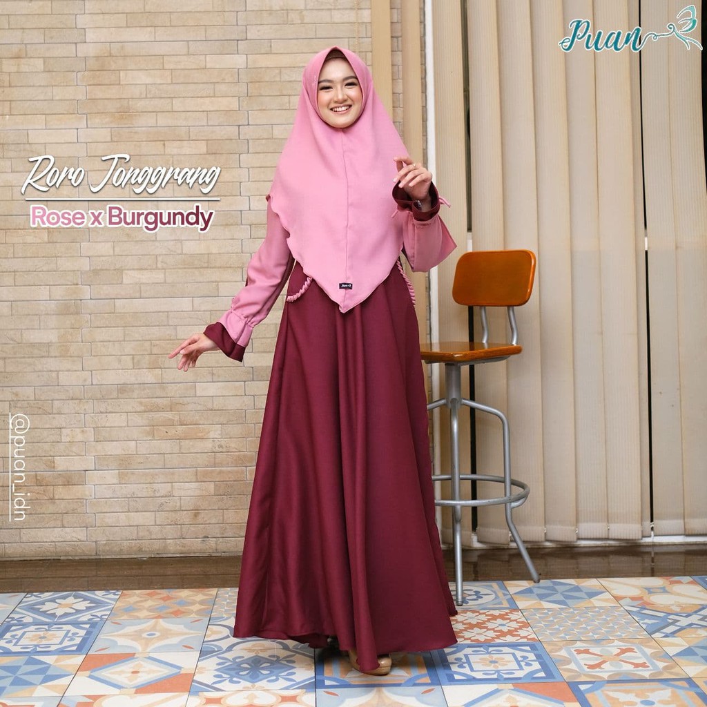 gamis rorojonggrang dress puan