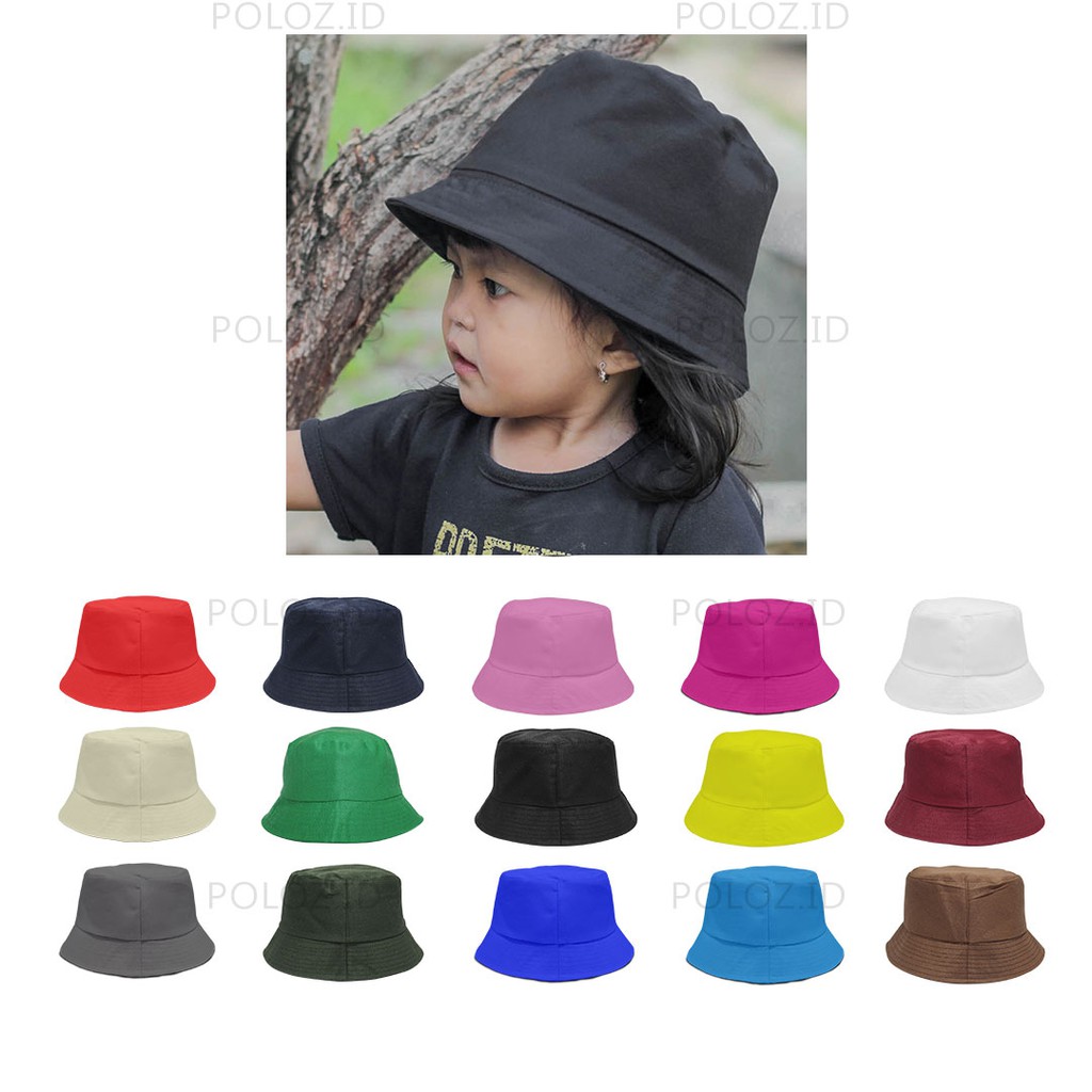TOPI BUCKET ANAK POLOS TOPI BUCKET BAYI POLOS TOPI BUCKET ANAK LAKI LAKI TOPI BUCKET ANAK CEWE