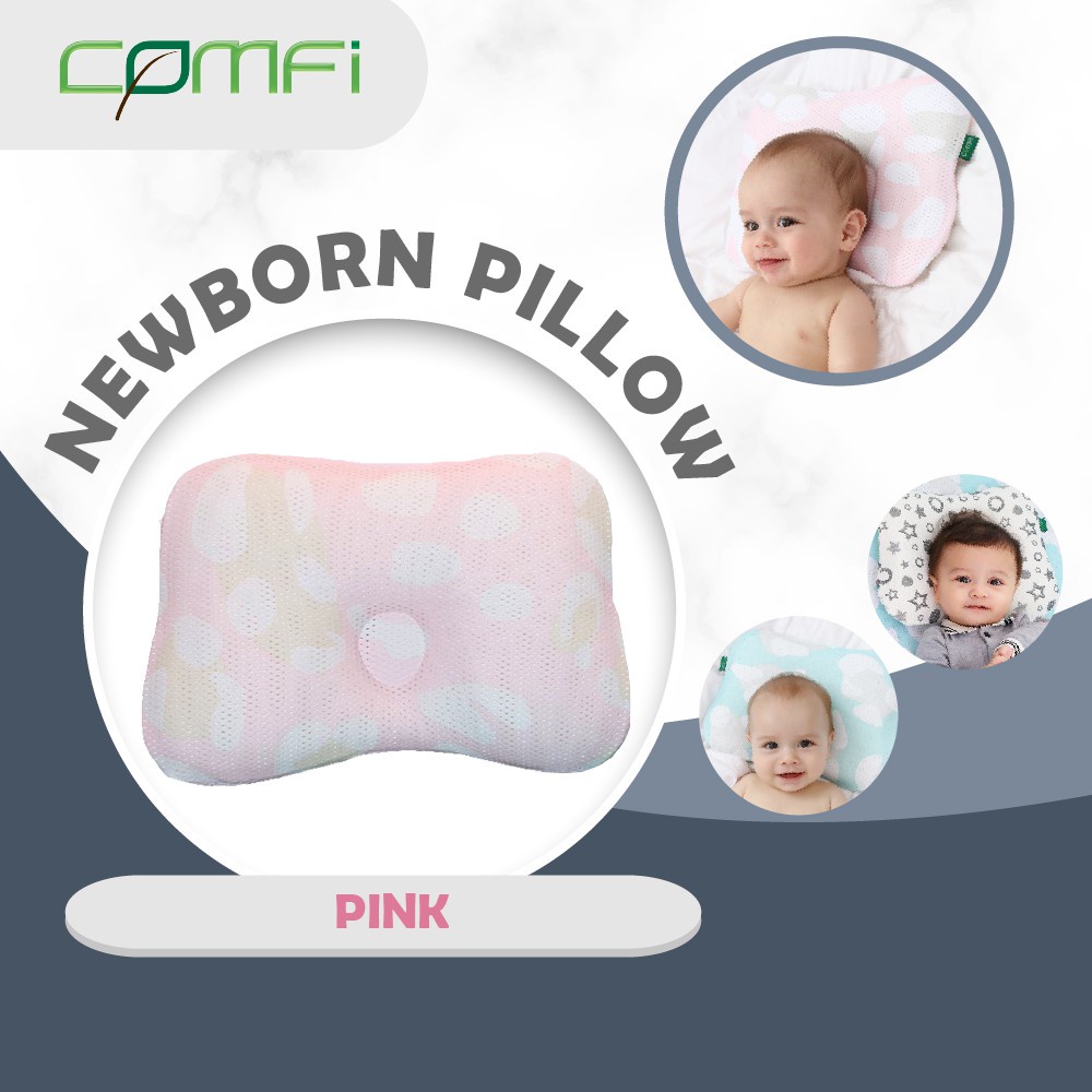 Comfi Newborn Breathable Pillow BBP03 - Bantal Peang Bayi