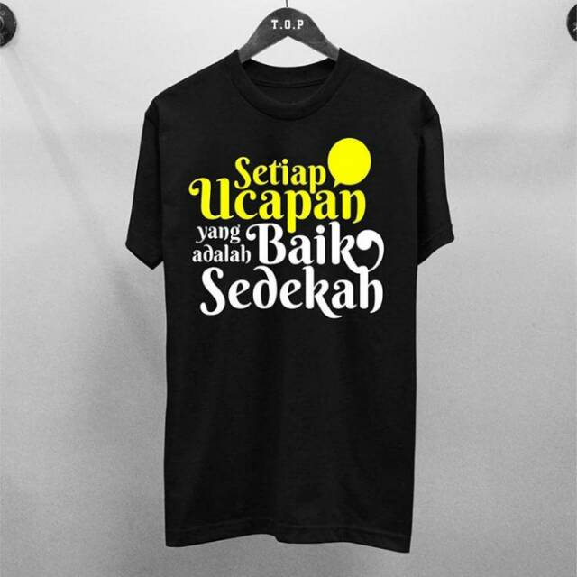 T-SHIRTS pria dan wanita KAOS produk sendiri bisa pesan tulisan sesuai keinginan pembeli, combed 30s