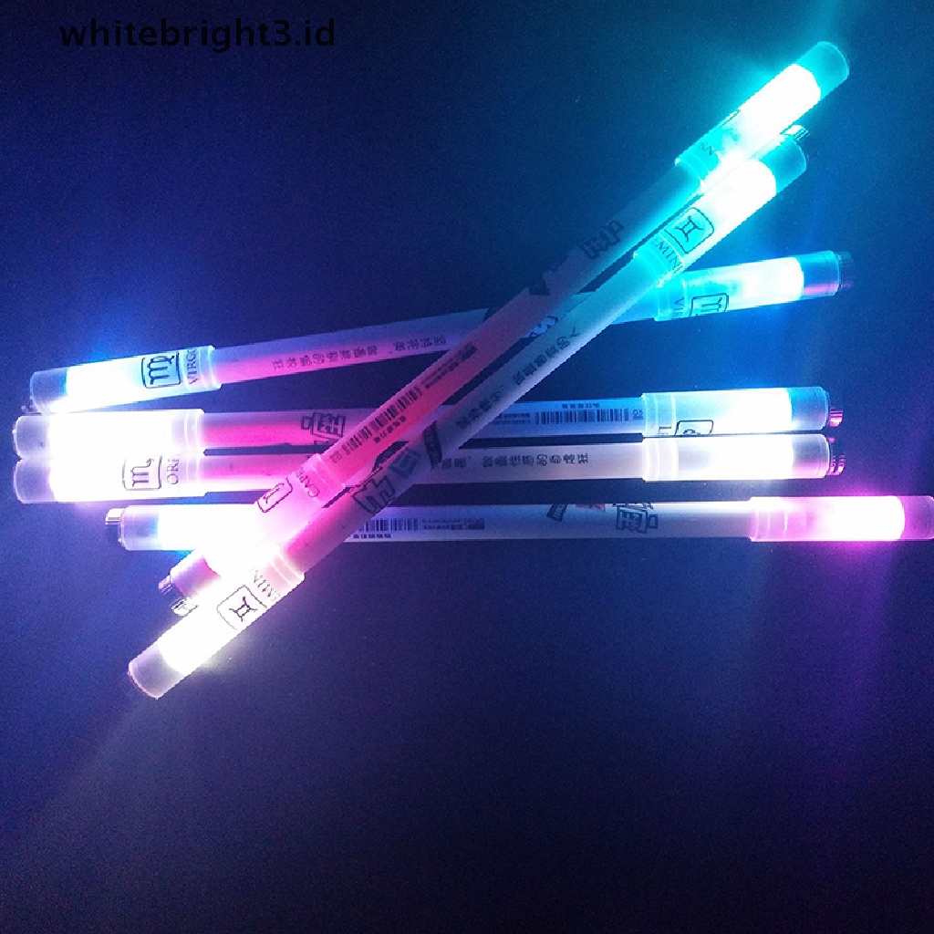 (whitebright3.id) Pulpen Gaming Putar Luminous Untuk Pemula