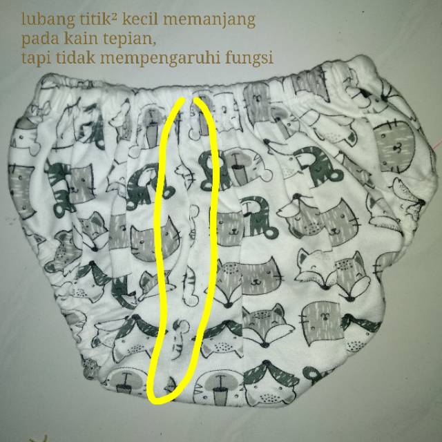 CD Celana Dalam Bayi Bahan Perca Libby